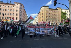 Širom Evrope nastavljeni propalestinski protesti
