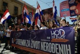U 15 hrvatskih gradova održan "Hod za život"