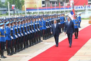 Xi Jinping Vučić crveni tepih