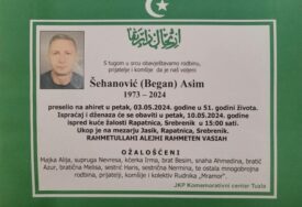 Rudar Asim Šehanović biće ukopan 10. maja na mezarju Jasik: Kćerka se oprostila emotivnom porukom