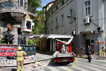 Opet se obrušila fasada u centru Sarajeva