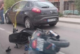 Motociklista učestvovao u nesreći u Rajlovcu, saobraćaj usporen