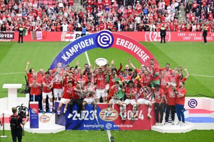 OKONČANA SEZONA U EREDIVISIE Slavni PSV osvojio 25. naslov prvaka!