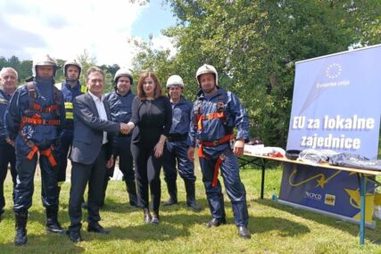EU podržala jačanje kapaciteta službi za zaštitu i spasavanje na području opštine Ugljevik
