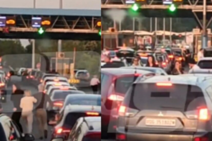 (VIDEO) Nesvakidašnja scena: Vozači se potukli na graničnom prijelazu Bajakovo