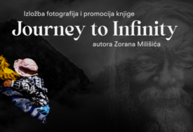 Izložba fotografija 'Putovanje u beskraj' autora Zorana Milišića u Muzeju književnosti