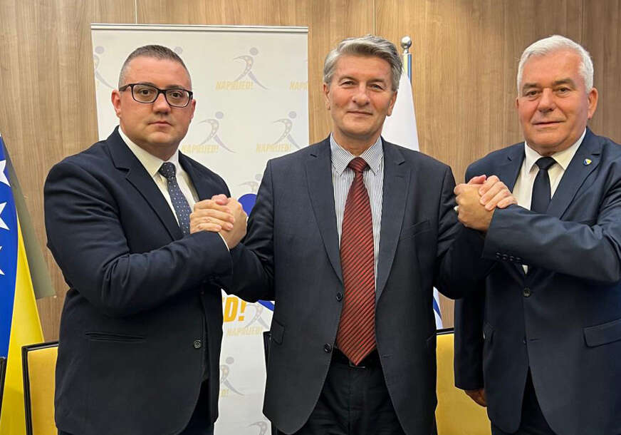 Alija Gluhović, Šemsudin Mehmedović i Nusko Suljević