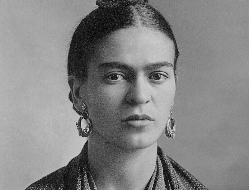 Frida Kahlo.*gelatin silver print.*Oct. 16 / 1932