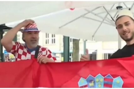 Navijači Hrvatske i Albanije navijaju zajedno pred duel njihovih reprezentacija u Hamburgu (VIDEO)