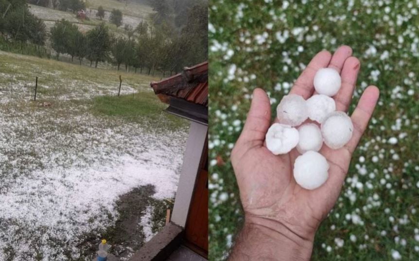 NEVRIJEME STIGLO U OVAJ DIO BIH Pljušti, Led Prekrio Zemlju