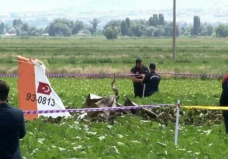 pad vojnog aviona u turskoj