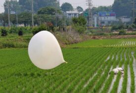 Pjongjang poslao 310 balona sa đubretom ka Južnoj Koreji