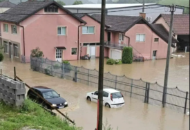 Na području općine Bužim danas nivo vode u opadanju