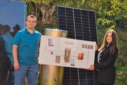 Mladi inovatori iz Vogošće efikasno griju vodu korištenjem solarne energije