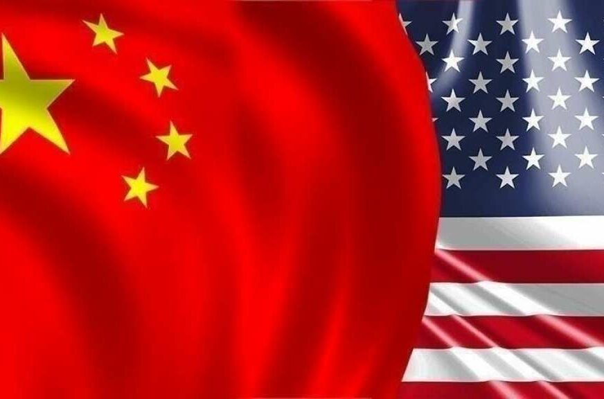Kina i SAD zastave