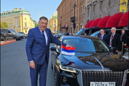 Dodik stigao u Rusiju i odmah se oglasio na Instagramu, kasnije se sastaje sa Putinom