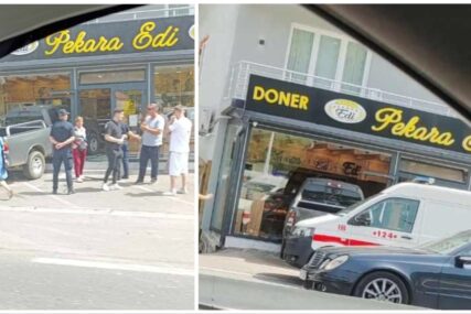 Objavljen trenutak kada je automobil udario u izlog pekare u Blažuju: Unutra bile četiri osobe (VIDEO)