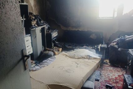 Požar u porodičnoj kući samohrane majke (FOTO)