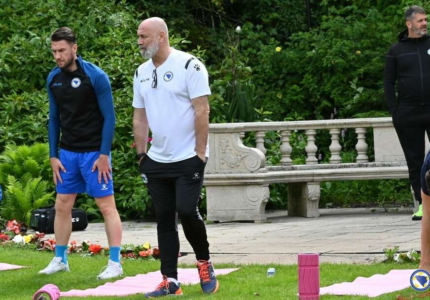 Reprezentacija trening Newcastle