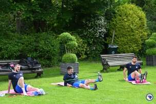 Reprezentacija trening Newcastle