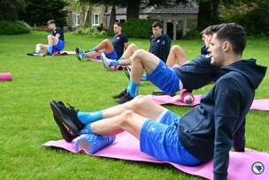 Reprezentacija trening Newcastle