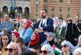 U Sarajevu održan novi skup podrške za narod Palestine (FOTO)