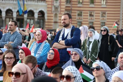 U Sarajevu održan novi skup podrške za narod Palestine (FOTO)