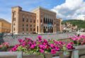 vijecnica cvijece ljeto sarajevo grad juni sunacano