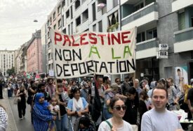 Hiljade ljudi u Ženevi na skupu podrške Palestini