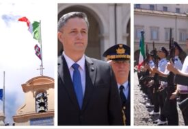 Predsjednik Italije dočekao Bećirovića uz najviše državne i vojne počasti (VIDEO)