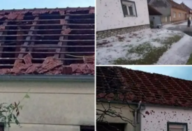Bošnjaci nakon nevremena, čovjek u suzama: Kataklizma, nema čitave kuće (FOTO+VIDEO)
