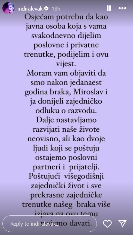 Indira Levak instagram