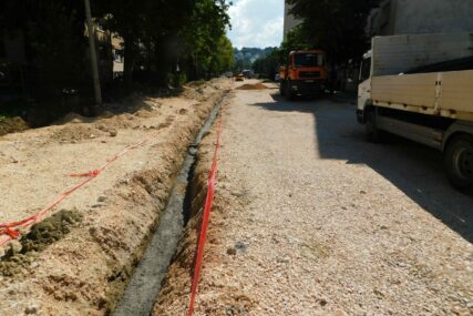 VOGOŠĆA Napreduje obnova ulice Spasoje Blagovčanina (FOTO)