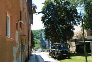 Popravka oštećenog oluka