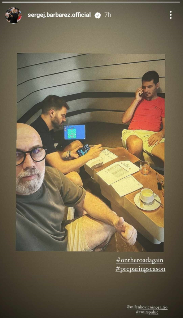 FOTO: INSTAGRAM / SERGEJBARBAREZ