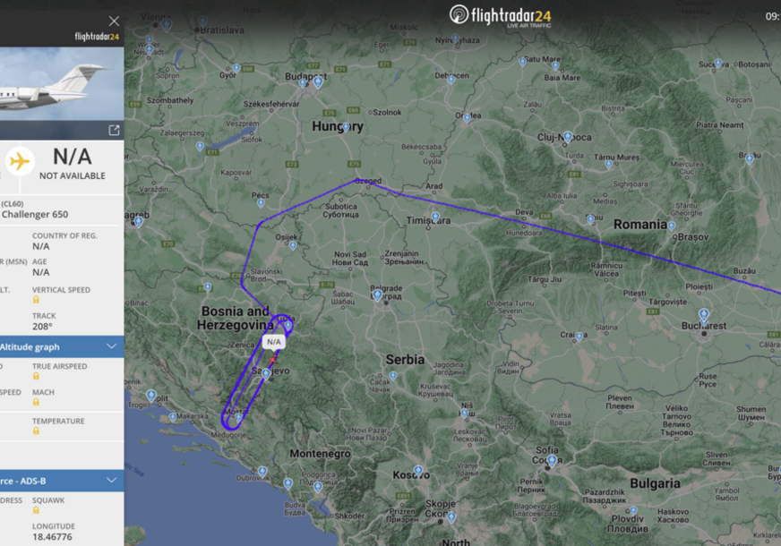 Špijunski avion iznad BiH 
