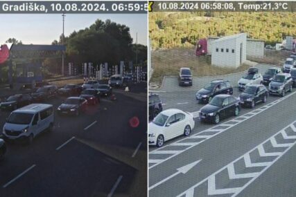 Gužve na nekoliko graničnih prijelaza na izlazu iz BiH