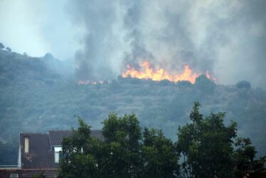 VIDEO / Novi požar digao Dalmaciju na noge: Vatra blizu kuća