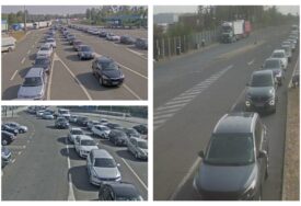 Vidi se da je vikend: Duge kolone vozila na graničnim prelazima u BiH