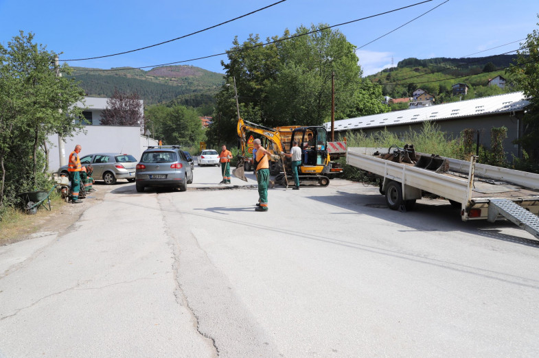 Nahorevska ulica ležeći policajci