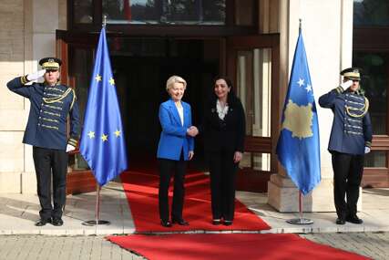 Osmani pozvala EU da ukine mjere Kosovu, Von der Leyen tvrdi da je potrebno poduzeti još koraka