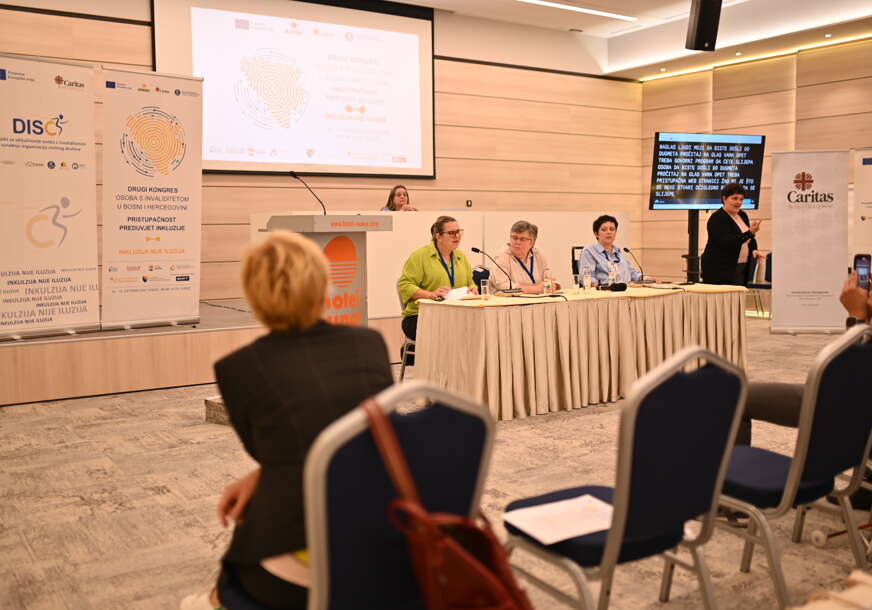 FOTO: UNIJA ORGANIZACIJA OSOBA S INVALIDITETOM U BIH