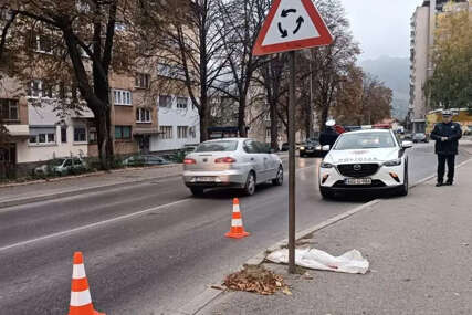 Vozač Audija udario pješaka pa pobjegao sa mjesta nesreće