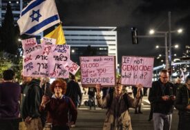 Protesti u Tel Avivu zbog odluke Netanjahua da smijeni šefa unutrašnje bezbjednosti