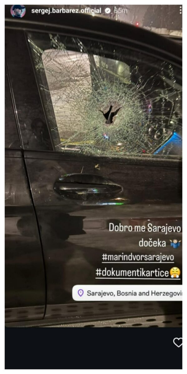 FOTO: SERGEJ BARABAREZ/ INSTAGRAM/ SCREENSHOT