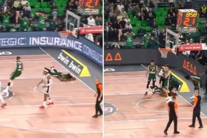 Teška povreda Lessorta: Jezivi krici odzvanjali dvoranom, svi se držali za glavu (VIDEO)