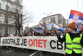 U Beogradu danas masovni protest pod sloganom "15 za 15"