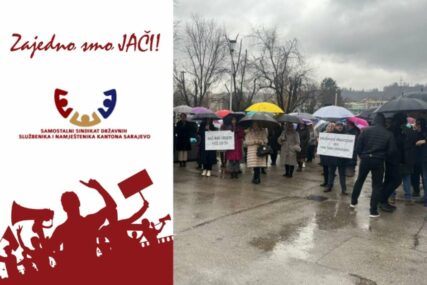 Pismo podrške Sindikatu državnih službenika i namještenika pravosuđa u TK