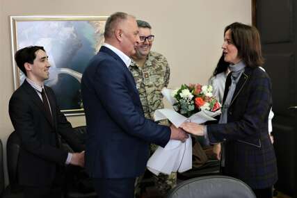 Ambasadorica Španije u Ministarstvu odbrane BiH: Uvijek možete računati na našu podršku