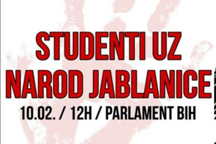 Bh. studenti traže hitne optužnice i podatke o prikupljenoj novčanoj pomoći: Ovaj sistem nas sistemski ubija od Donje Jablanice preko čitave BiH